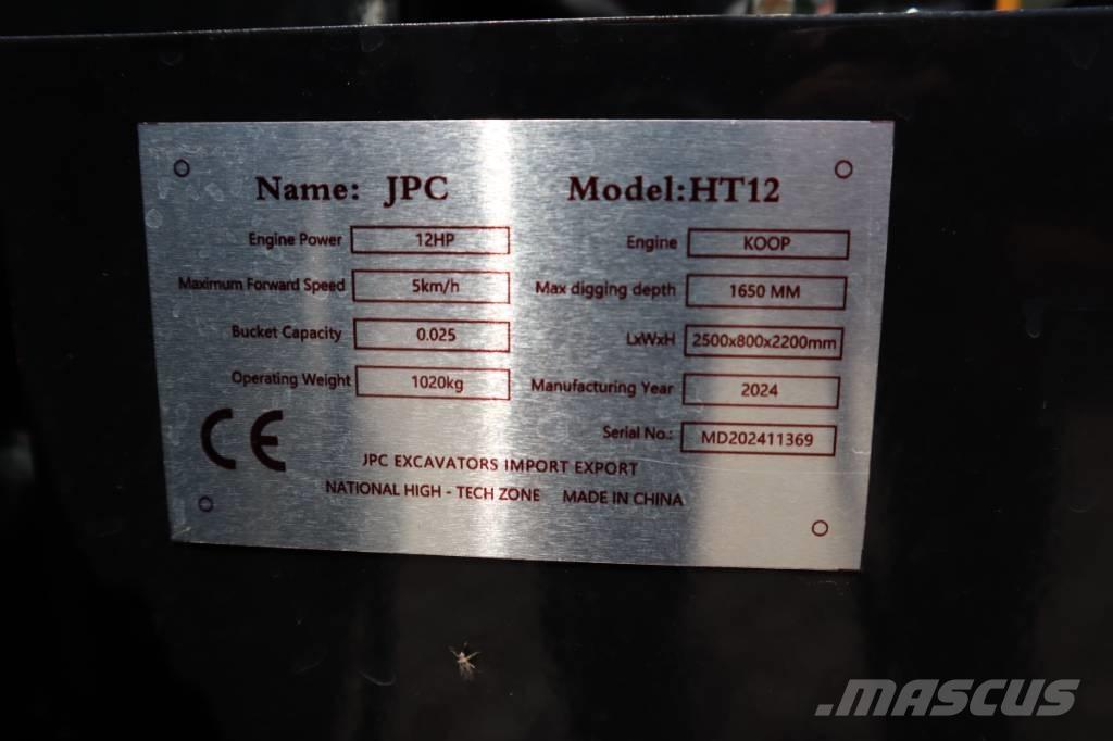 JPC HT12 Мини-экскаваторы