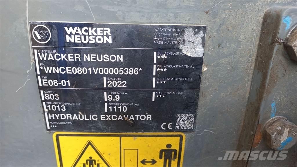 Wacker Neuson 803 Гусеничные экскаваторы