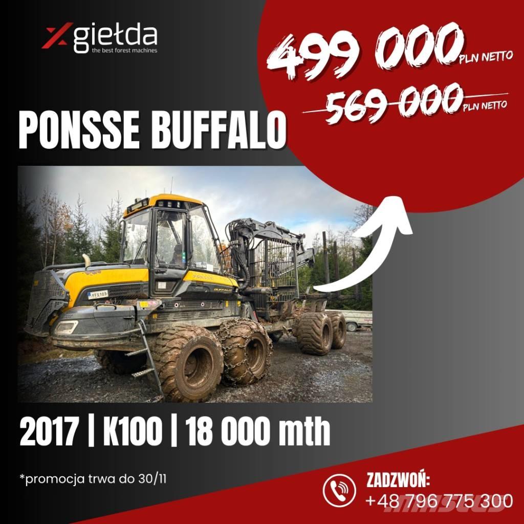 Ponsse Buffalo Форвардеры