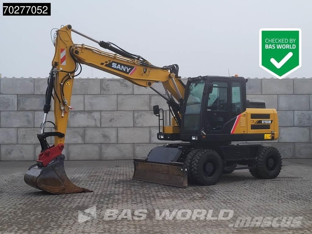 Sany SY155 W Колёсные экскаваторы