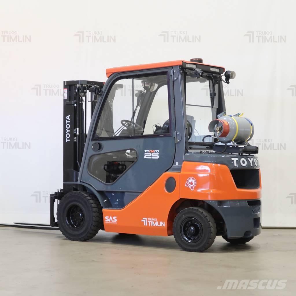 Toyota 02-8FGF25 Газовые погрузчики