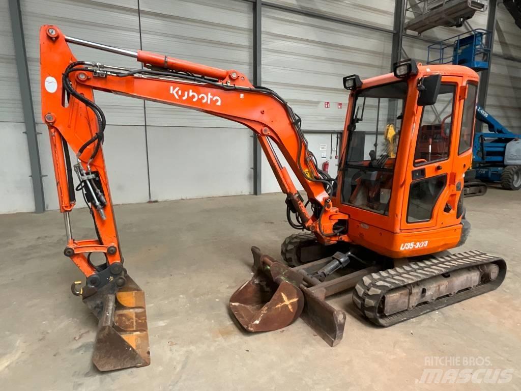 Kubota U 35-3 A 3 Мини-экскаваторы