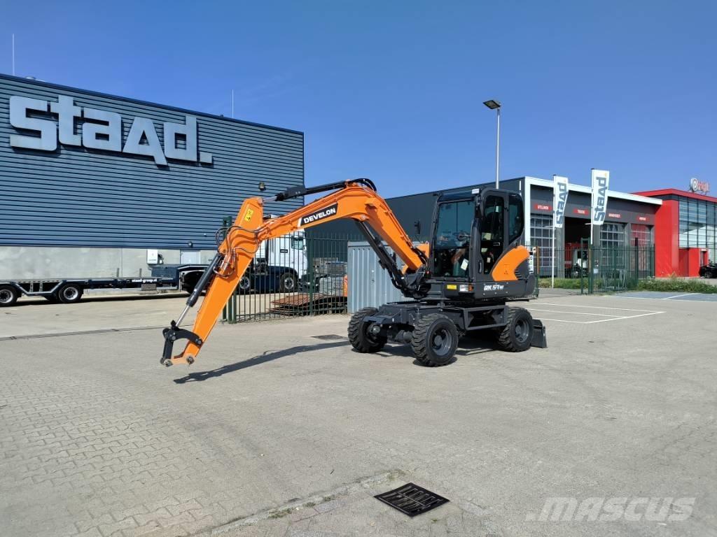 Develon DX57W-7 Мини-экскаваторы