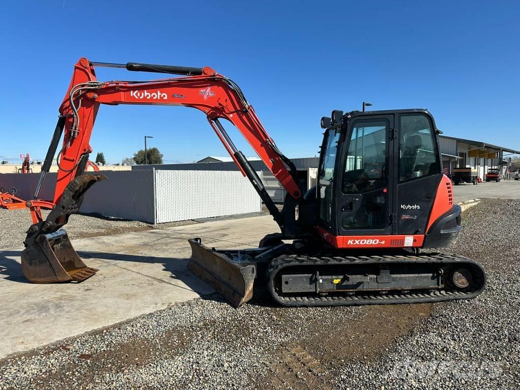 Kubota KX 080-4 Мини-экскаваторы