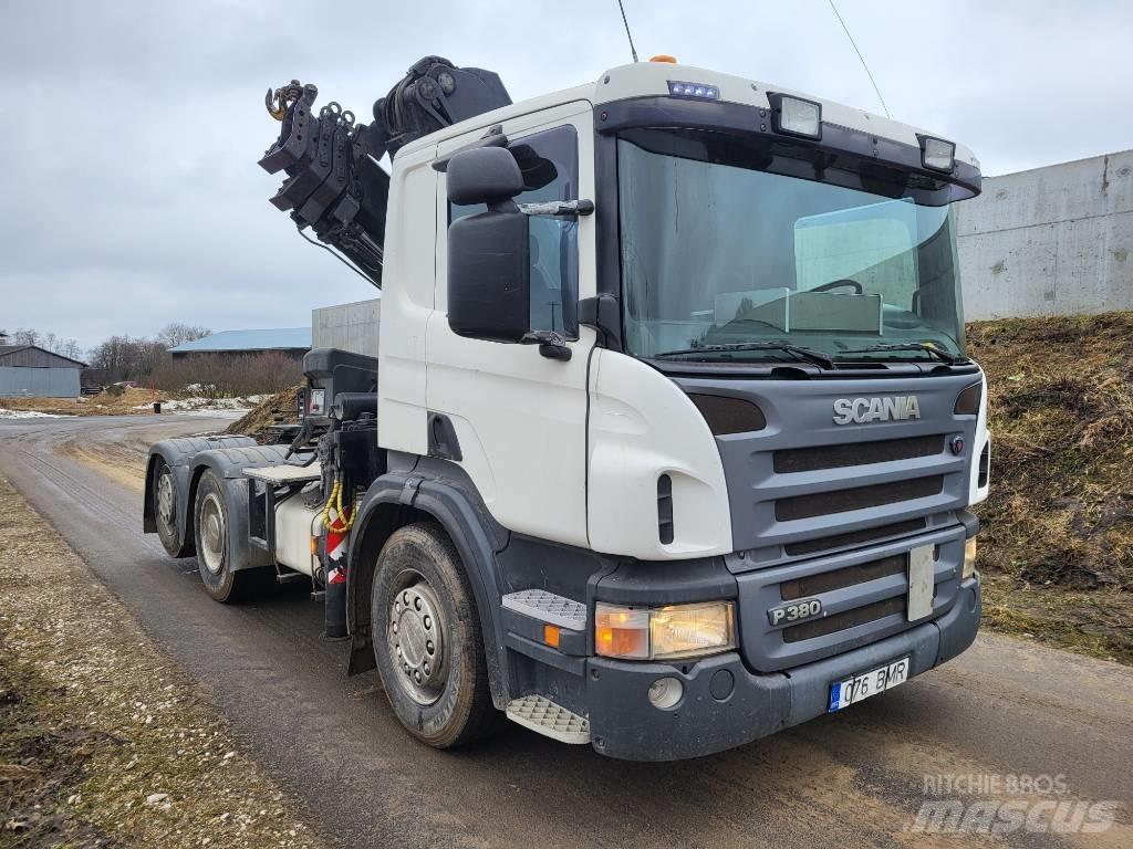 Scania P 380 Автомобильные краны