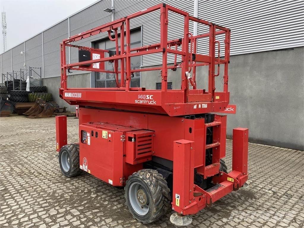 Manitou 140SC Ножничные подъемники