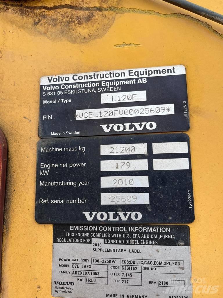 Volvo L 120 F Фронтальные погрузчики