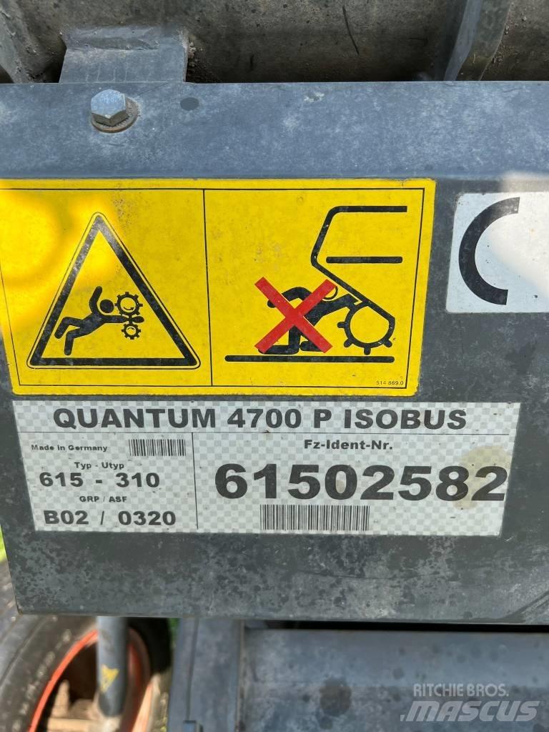 CLAAS Quantum 4700 P Прицепы с самозагрузкой