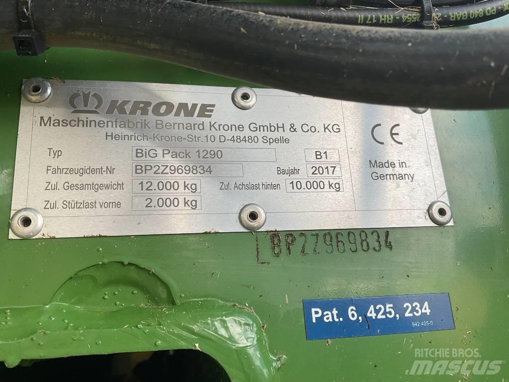 Krone BP1290 HS Тюковые пресс-подборщики