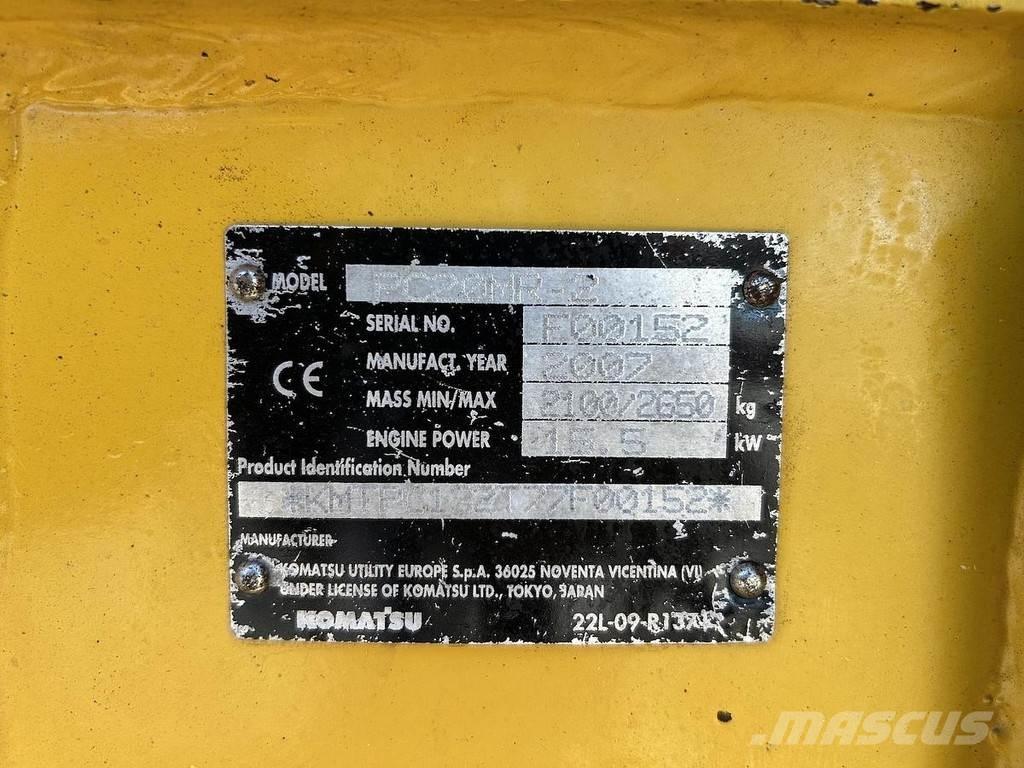 Komatsu PC20MR-2 Мини-экскаваторы