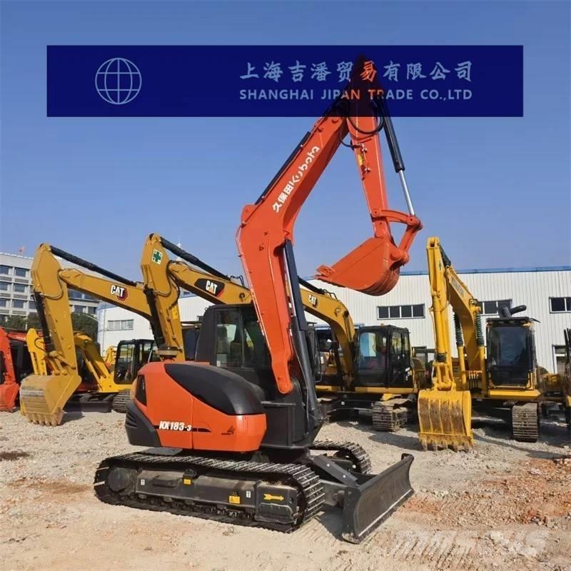 Kubota KX 183-3 Малые экскаваторы 7т-12т