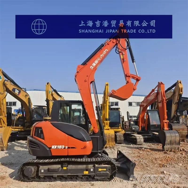 Kubota KX 183-3 Малые экскаваторы 7т-12т