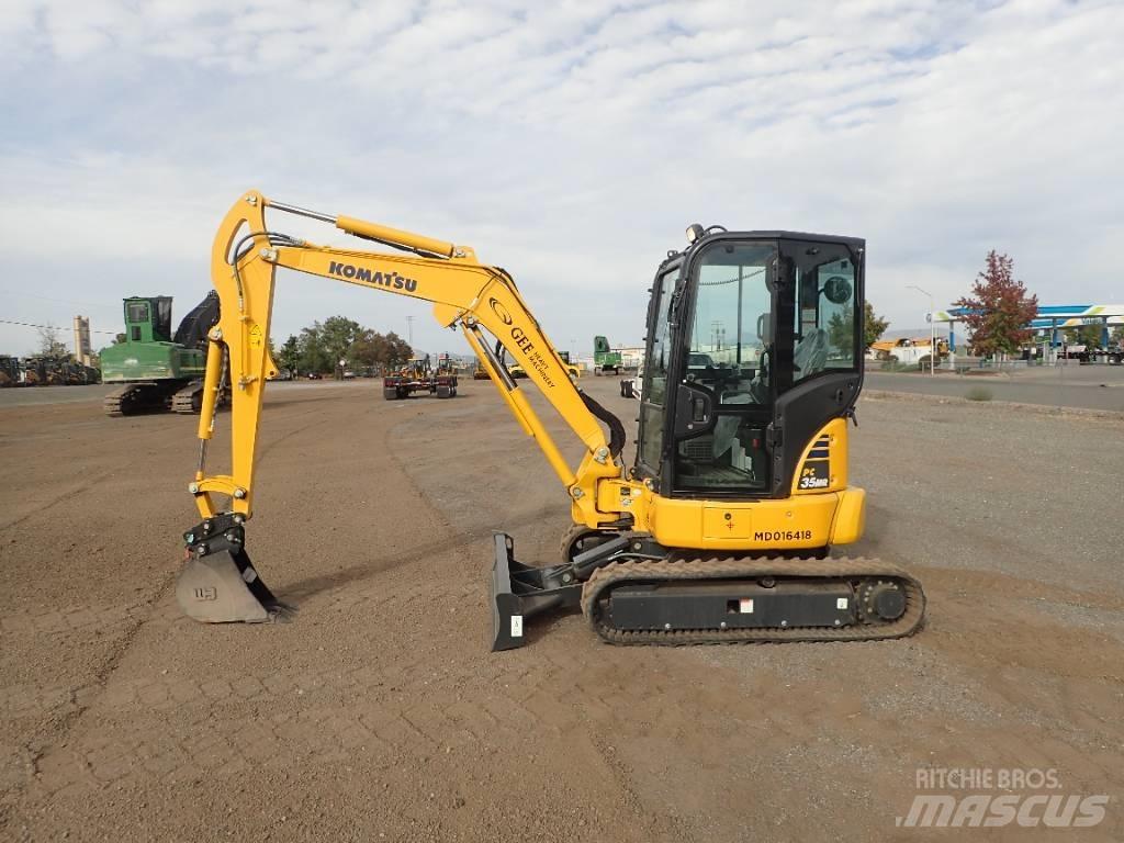 Komatsu PC35MR-5 Мини-экскаваторы