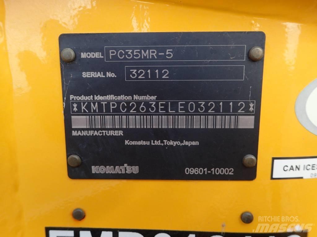 Komatsu PC35MR-5 Мини-экскаваторы