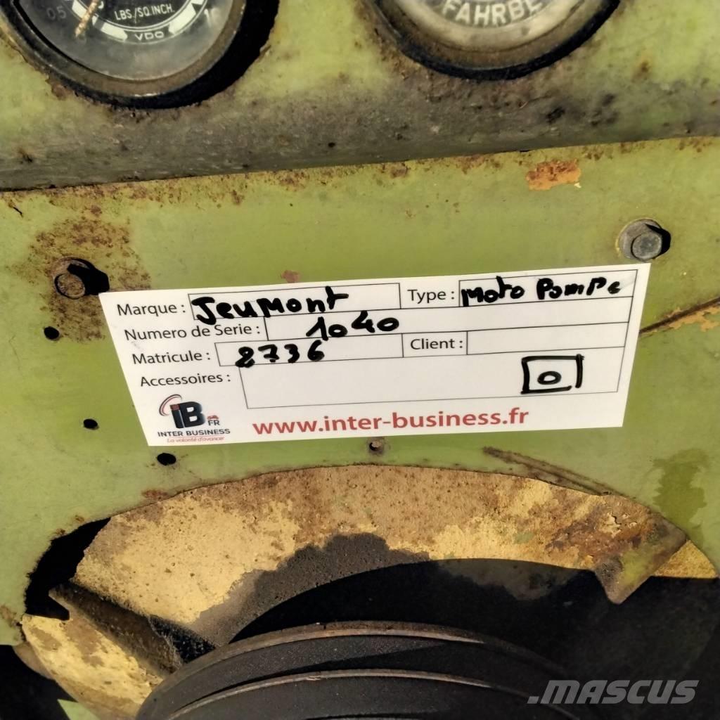  JEUMONT MOTOPOMPE Насосы и смесители удобрений