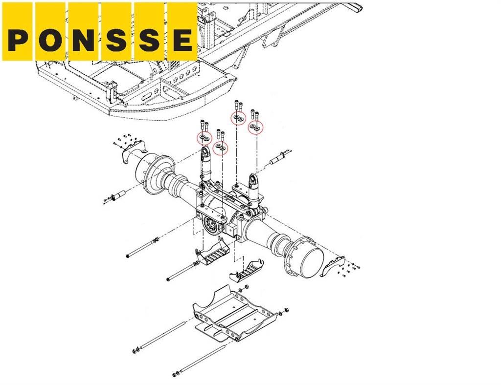 Ponsse 0062632 Ходовая часть и подвеска