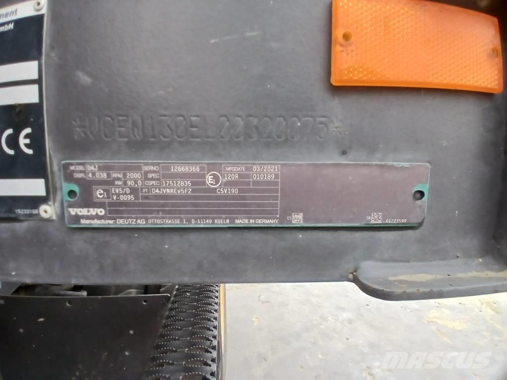 Volvo EWR 130 E Колёсные экскаваторы