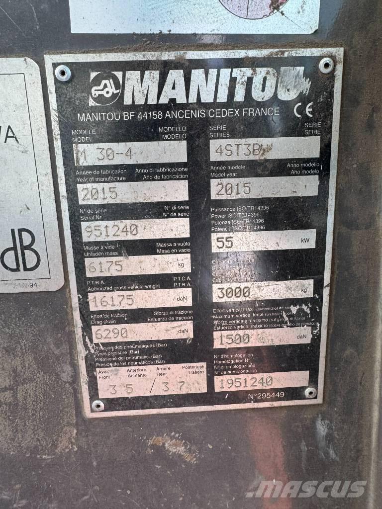 Manitou M 30.4 Дизельные погрузчики