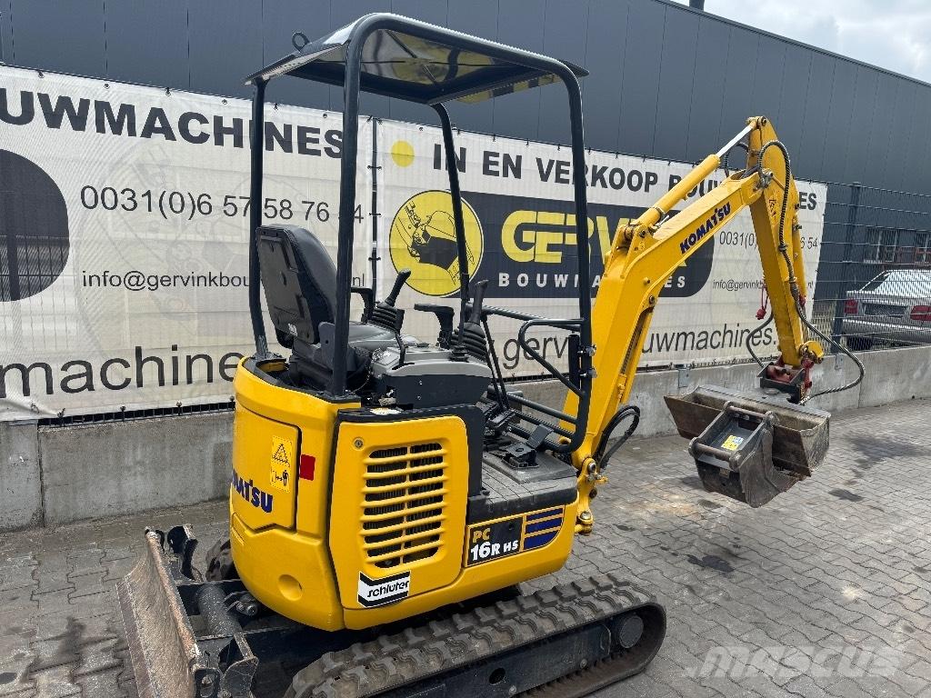 Komatsu PC 16 R-3HS Мини-экскаваторы