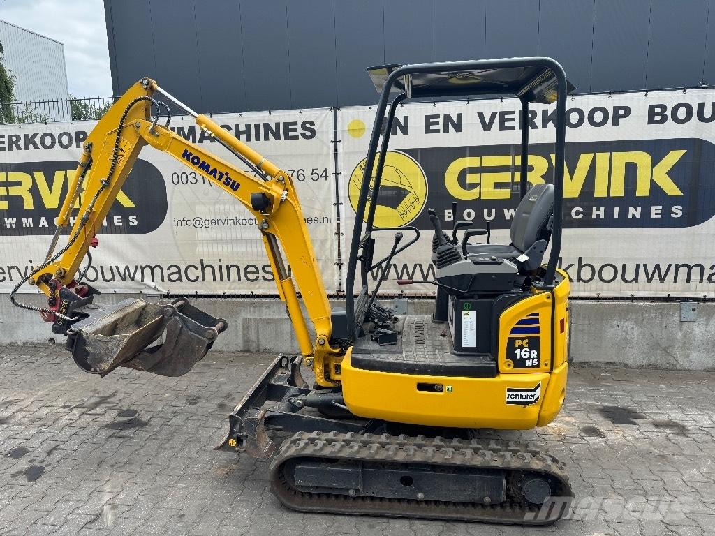 Komatsu PC 16 R-3HS Мини-экскаваторы