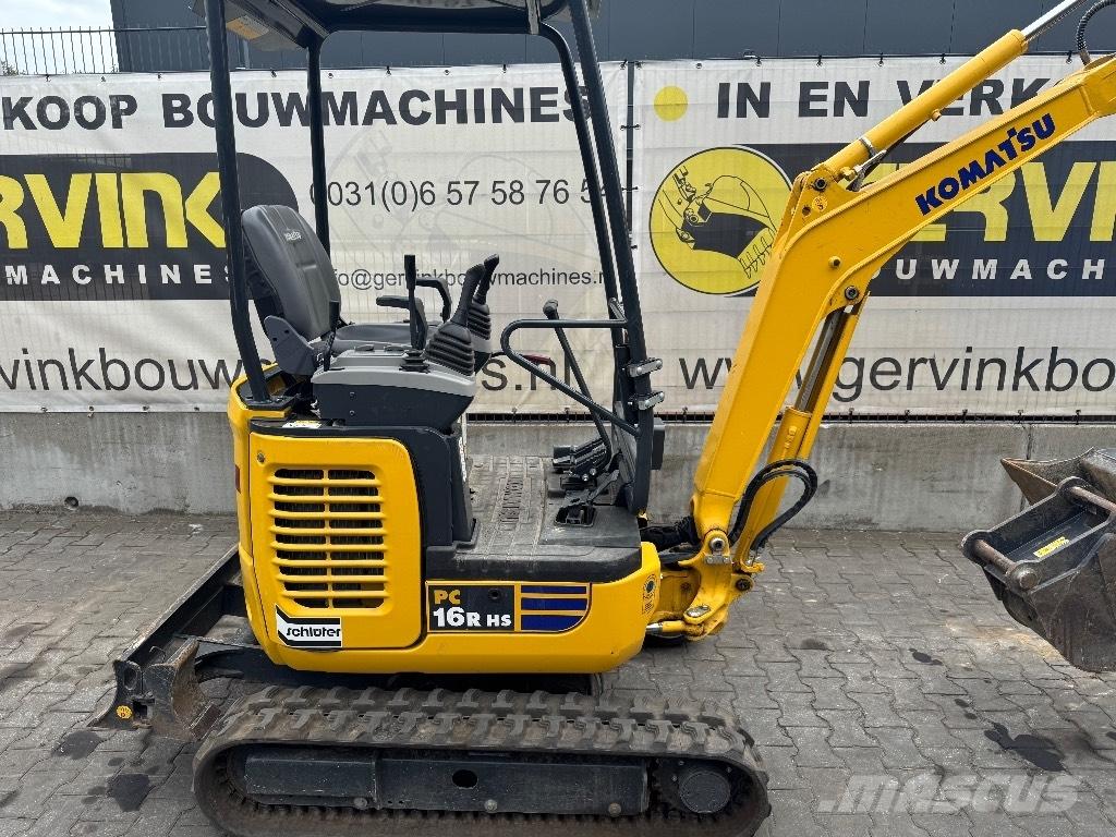 Komatsu PC 16 R-3HS Мини-экскаваторы