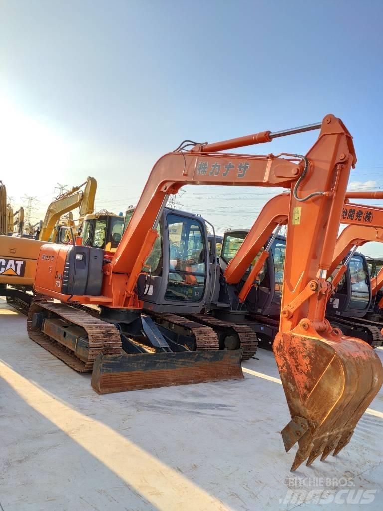 Hitachi ZX 70 LC Малые экскаваторы 7т-12т