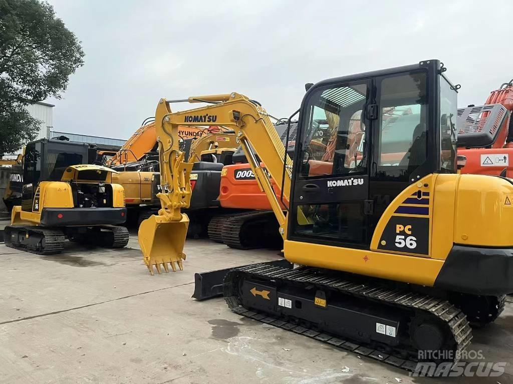 Komatsu PC 56 Гусеничные экскаваторы