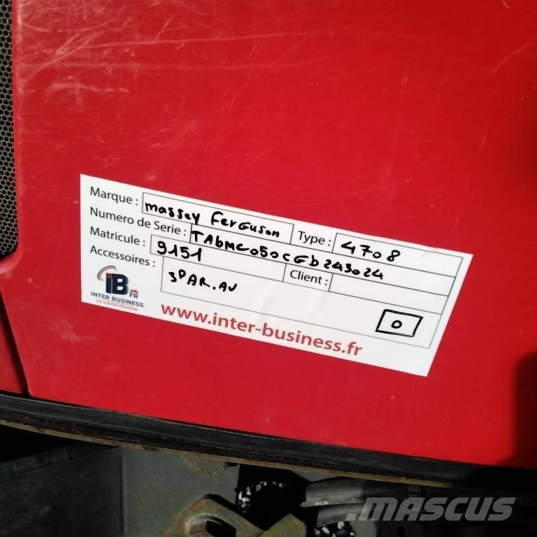 Massey Ferguson 4708 Трактора