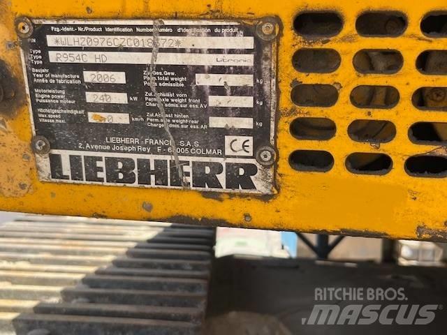 Liebherr R 954C  HD Колёсные экскаваторы