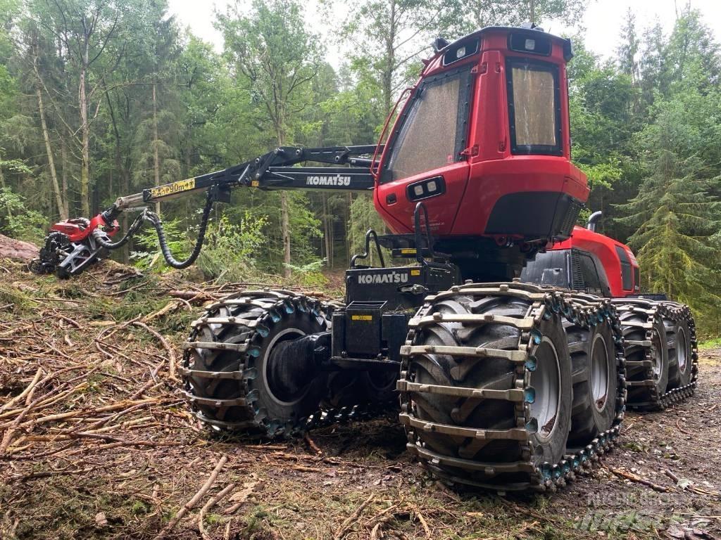Komatsu 931 XC Харвестеры