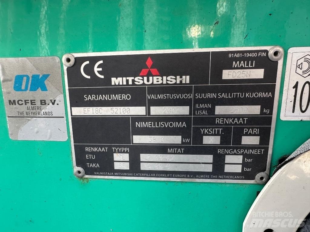 Mitsubishi FD25N Дизельные погрузчики