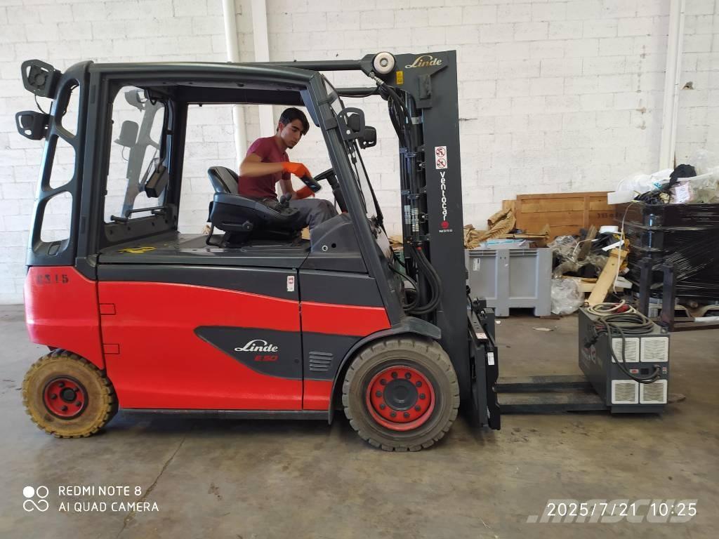 Linde E50/600 L Электропогрузчики