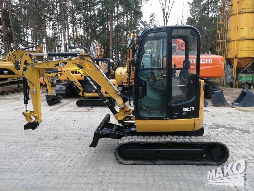 CAT 302.7 D CR Мини-экскаваторы