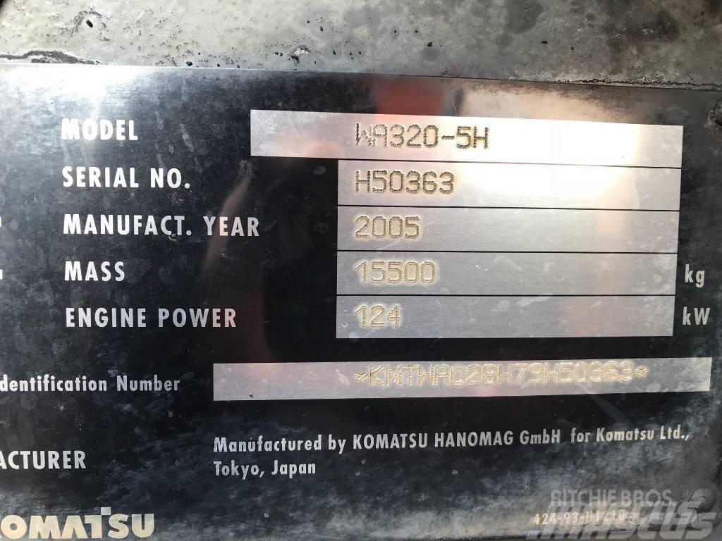 Komatsu WA320-5H Фронтальные погрузчики