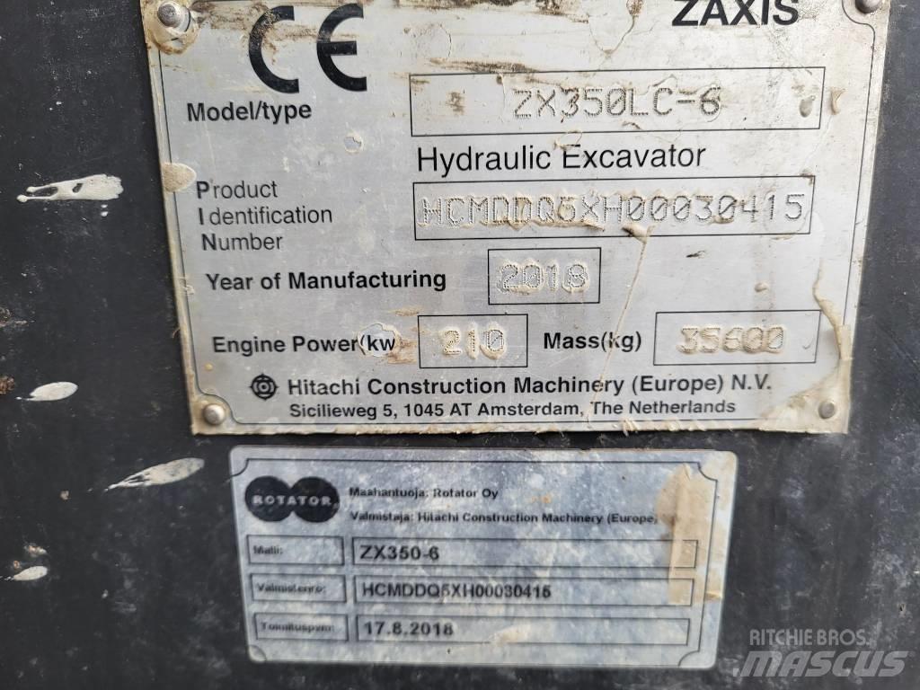 Hitachi ZX 350 LC-6 Гусеничные экскаваторы