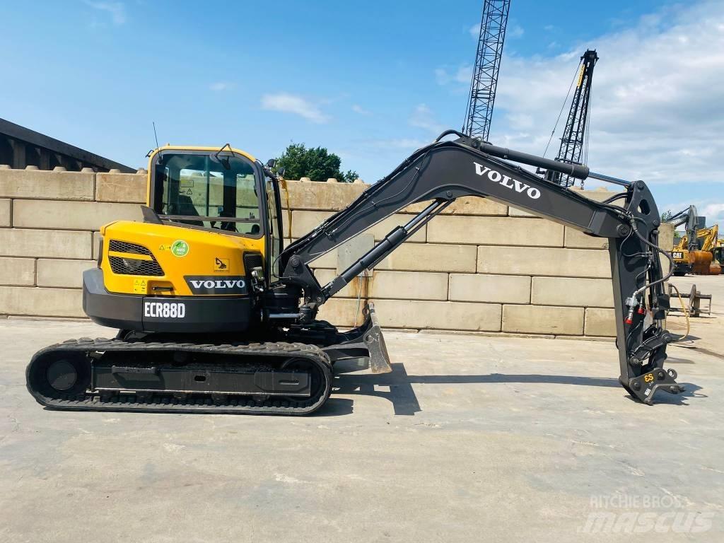 Volvo ECR 88 D Малые экскаваторы 7т-12т