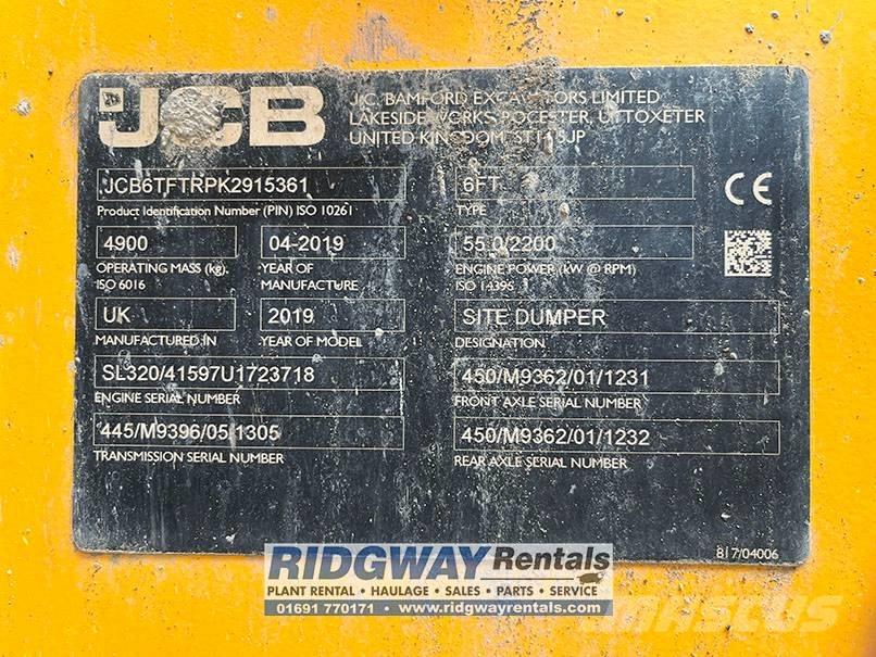 JCB 6 FT Мини-самосвалы