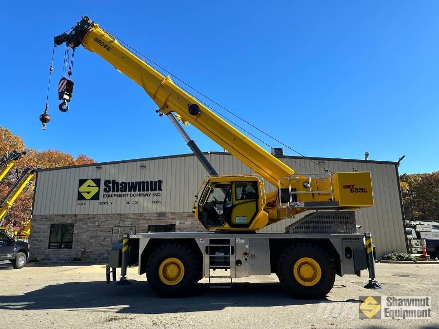 Grove GRT655L Автокраны вездеходы