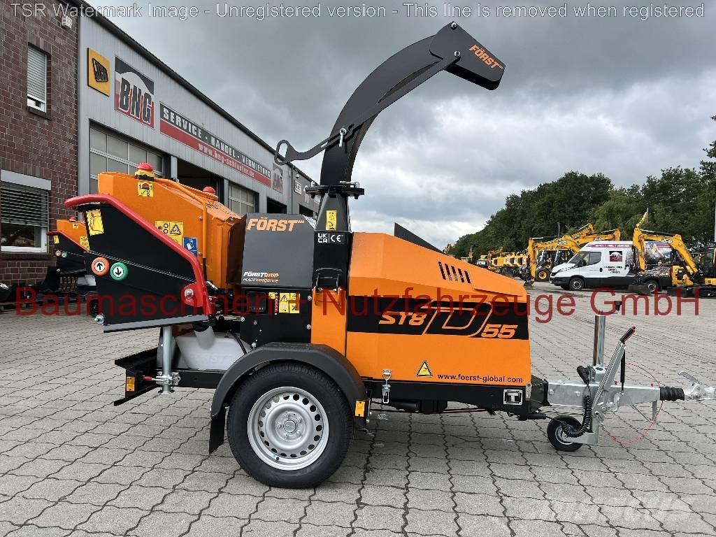  Först ST8D55 -Demo- Дробилки древесины