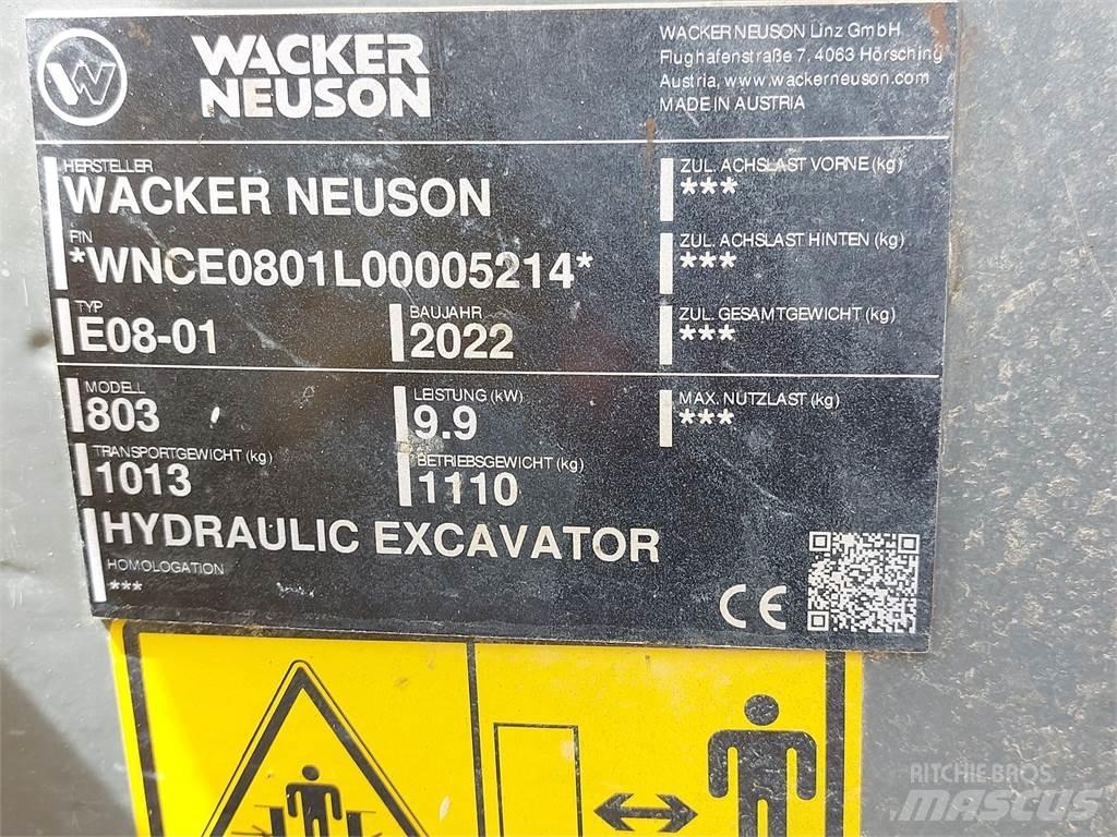 Wacker Neuson 803 Гусеничные экскаваторы
