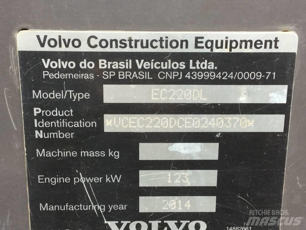 Volvo EC220DL Гусеничные экскаваторы
