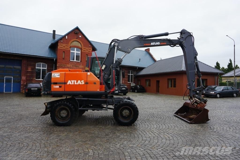 Atlas 160 W Колёсные экскаваторы