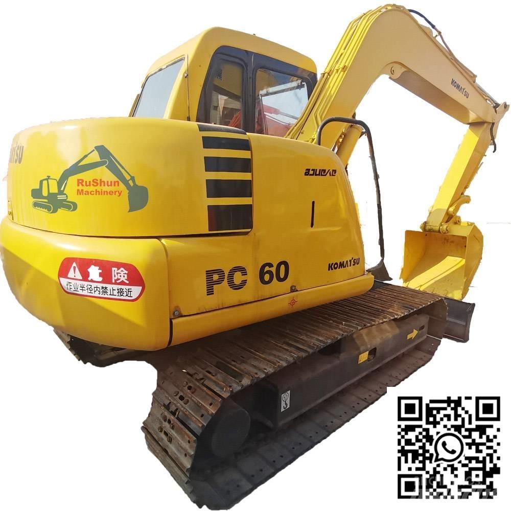 Komatsu PC60 Мини-экскаваторы