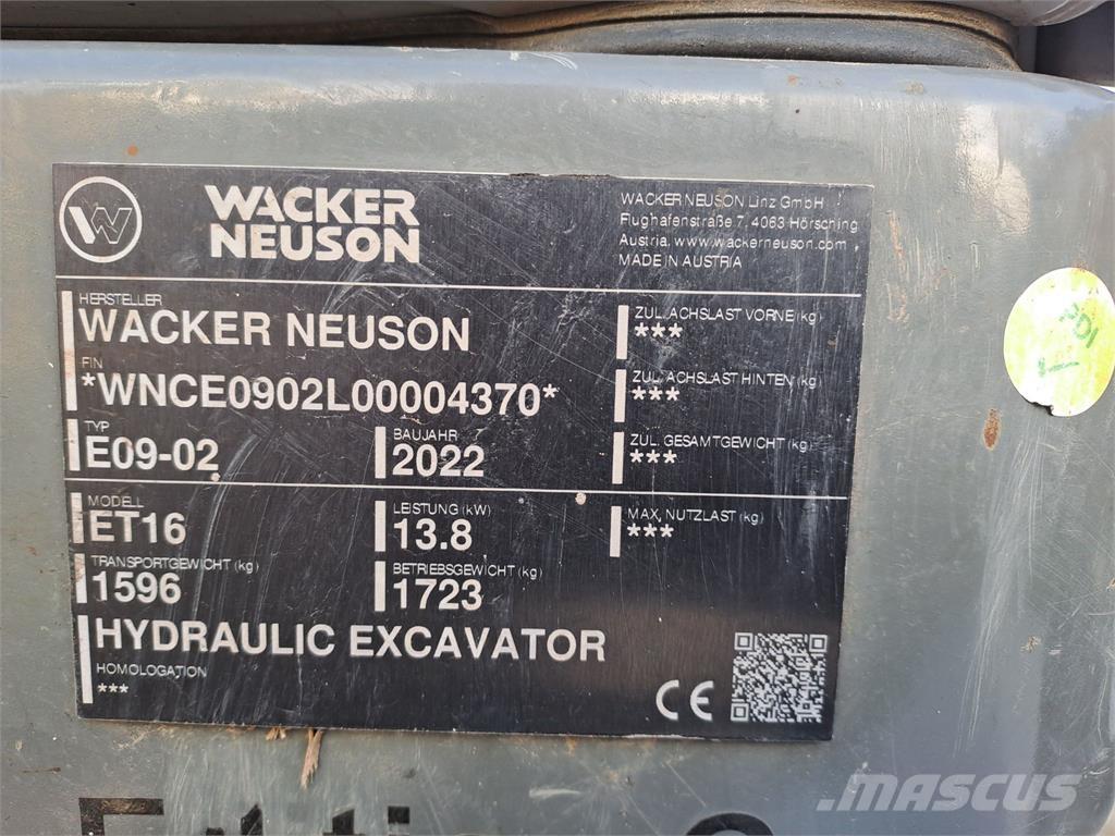 Wacker Neuson ET16 Гусеничные экскаваторы