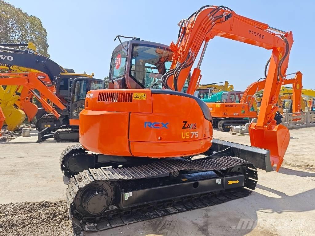 Hitachi ZX 75 US Малые экскаваторы 7т-12т