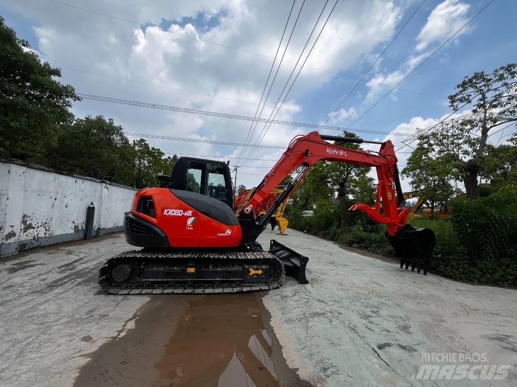 Kubota KX 080-3 Малые экскаваторы 7т-12т