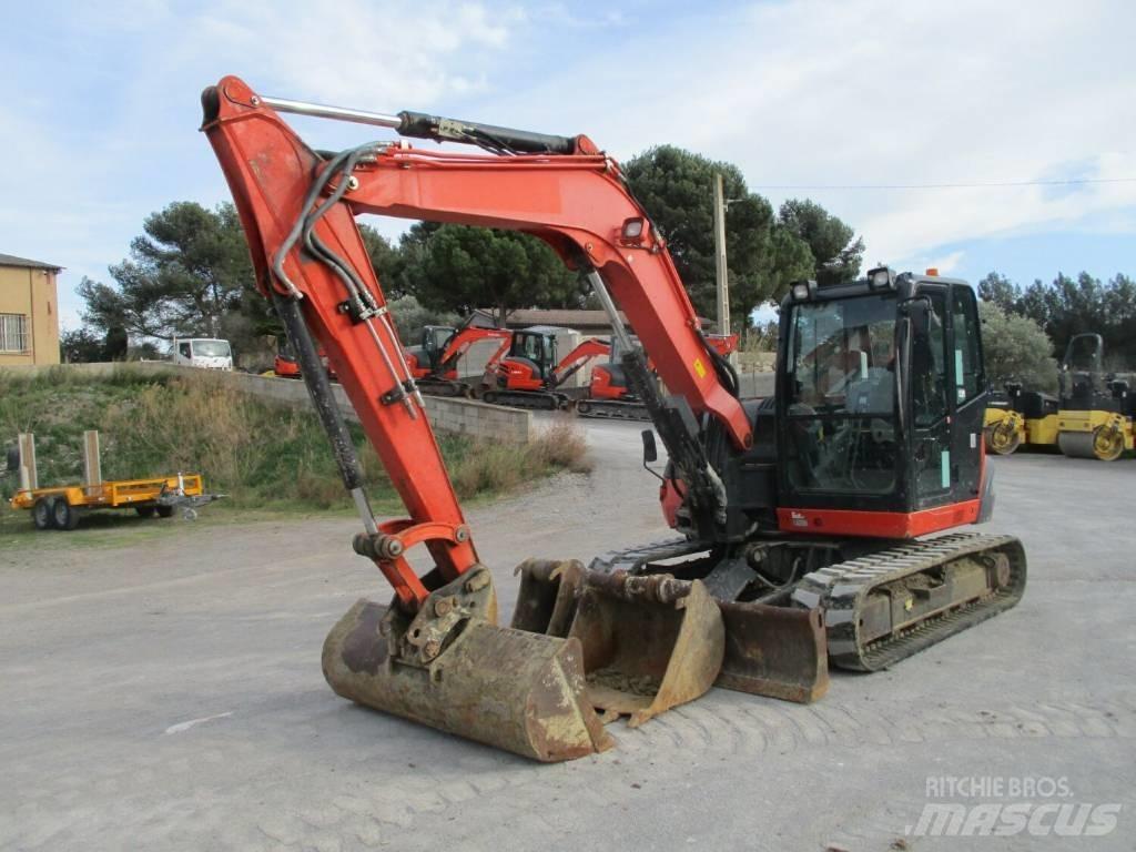 Kubota KX 080-4 Малые экскаваторы 7т-12т