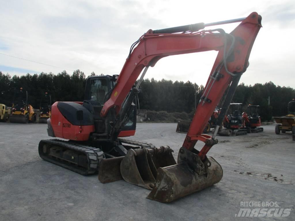 Kubota KX 080-4 Малые экскаваторы 7т-12т