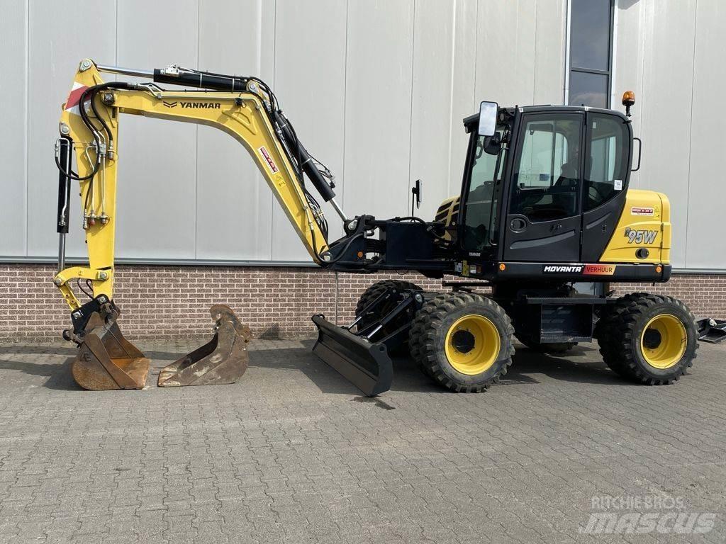 Yanmar B95W Колёсные экскаваторы