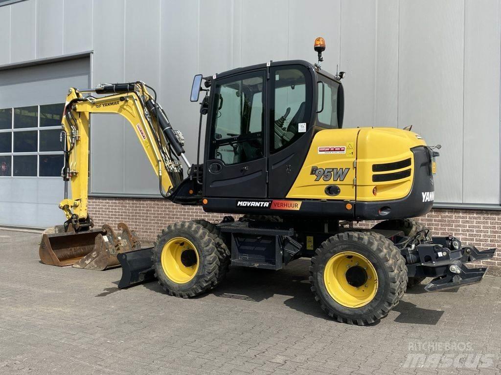 Yanmar B95W Колёсные экскаваторы